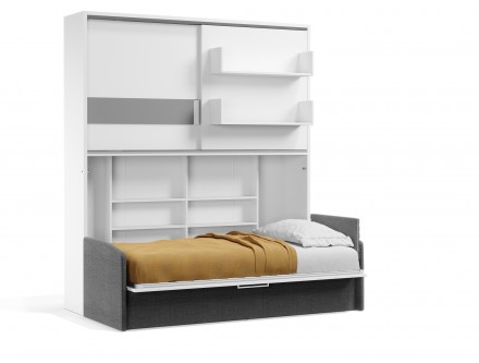 Parete Letto - Twin Wall Bed System and Sofa Set