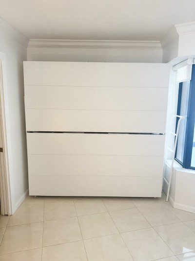 Simple Bunk Twin/Twin XL Murphy Wall Bed
